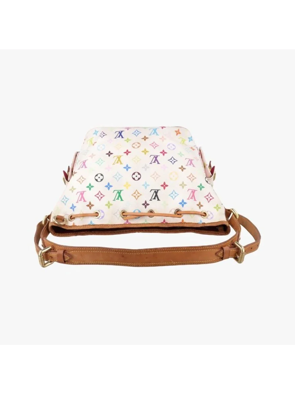 Louis Vuitton Petit Noe Blanc Monogram Multicolor